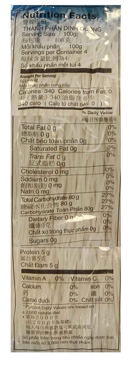 Asian Best Rice Vermicelli (Bun Gao) 14 Oz (400 g)-米粉 - Image 2