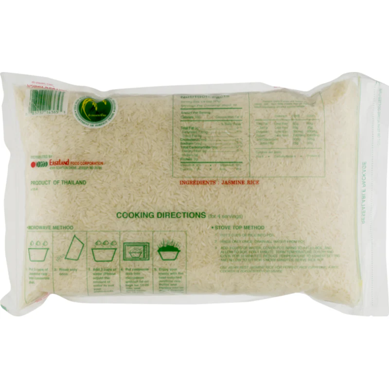 Asian Best Thai Premium Selected Jasmine Rice 5LB (2.27 Kg) - Image 2