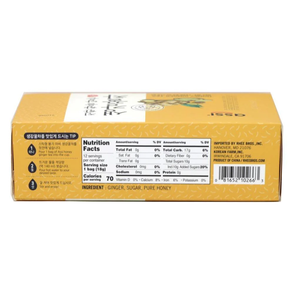 Assi Honey Ginger Tea 7.56 Oz (216 g) - Image 2