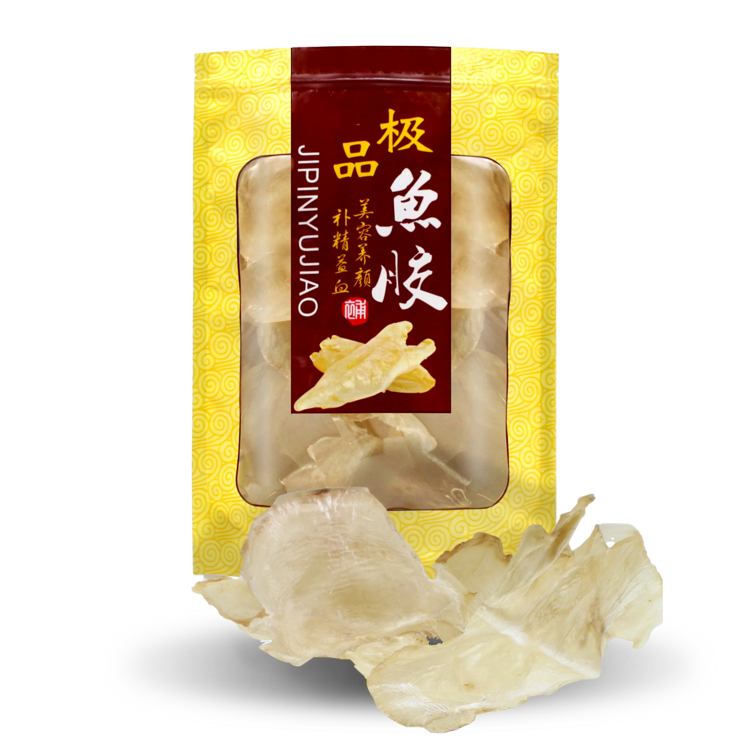 蝴蝶花胶 4-6 头 Dried Butterfly  Fish Maw 4- 6 Count / 1 Lbs