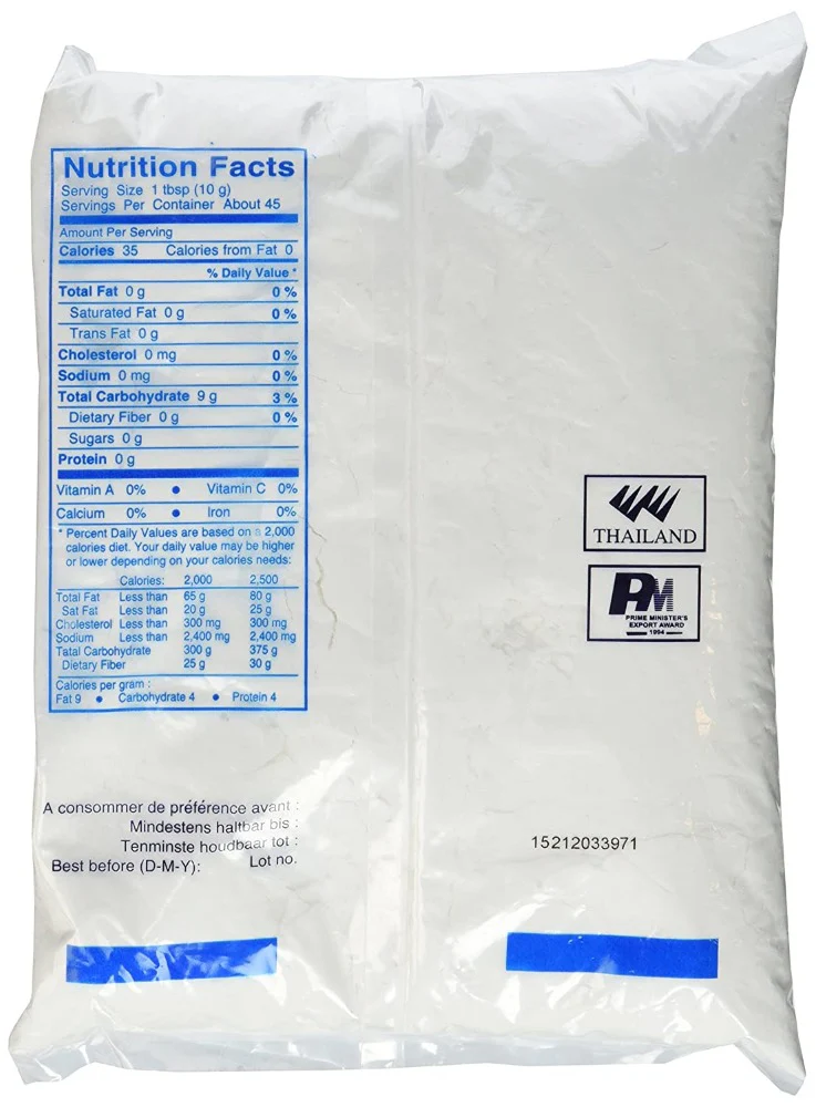 生粉 Erawan Tapioca Starch Powder | Tapioca Flour 16 Oz (1LB) - Image 2