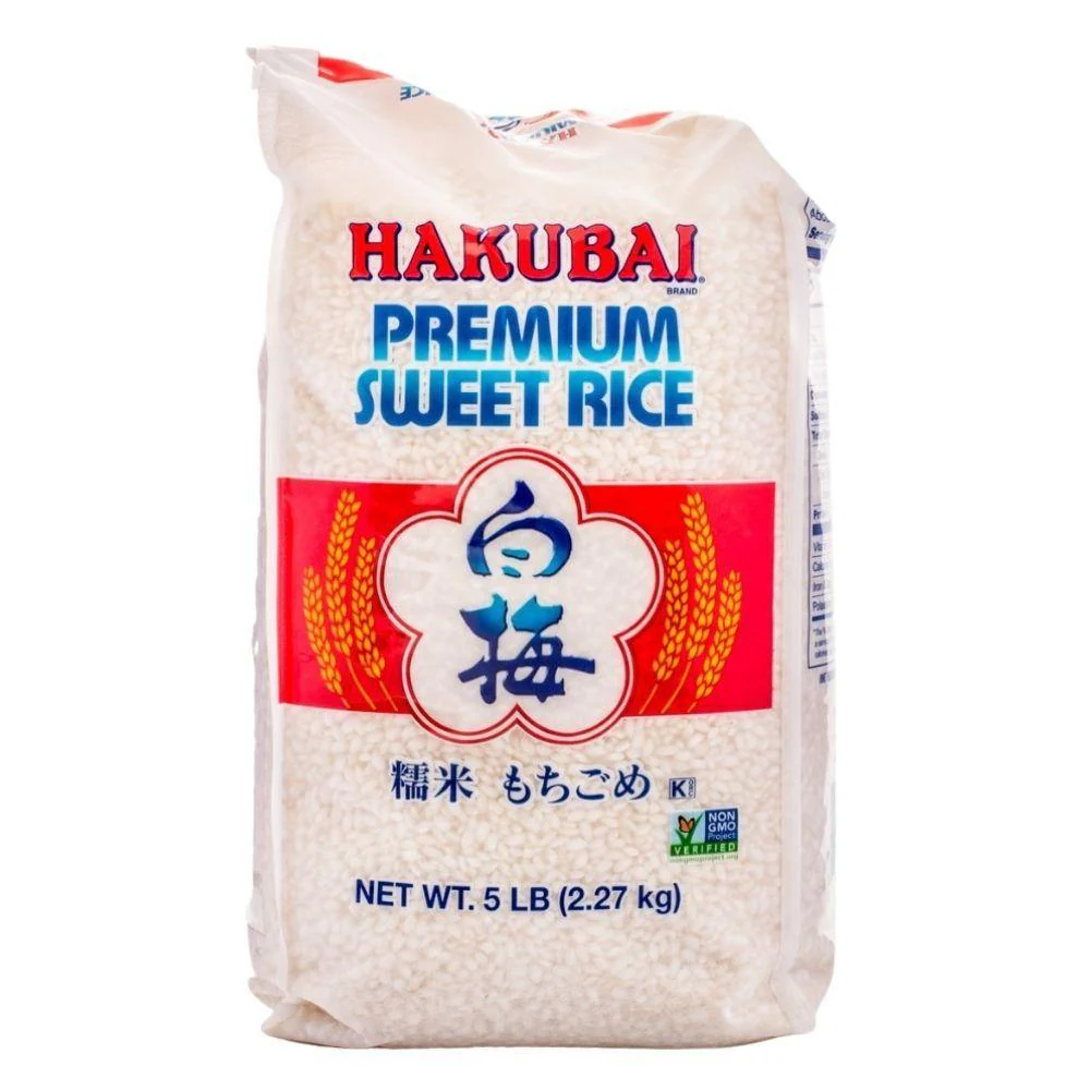 Hakubai Premium Sweet Rice 5 LB (2.27 Kg) - 白梅糯米 - Image 4