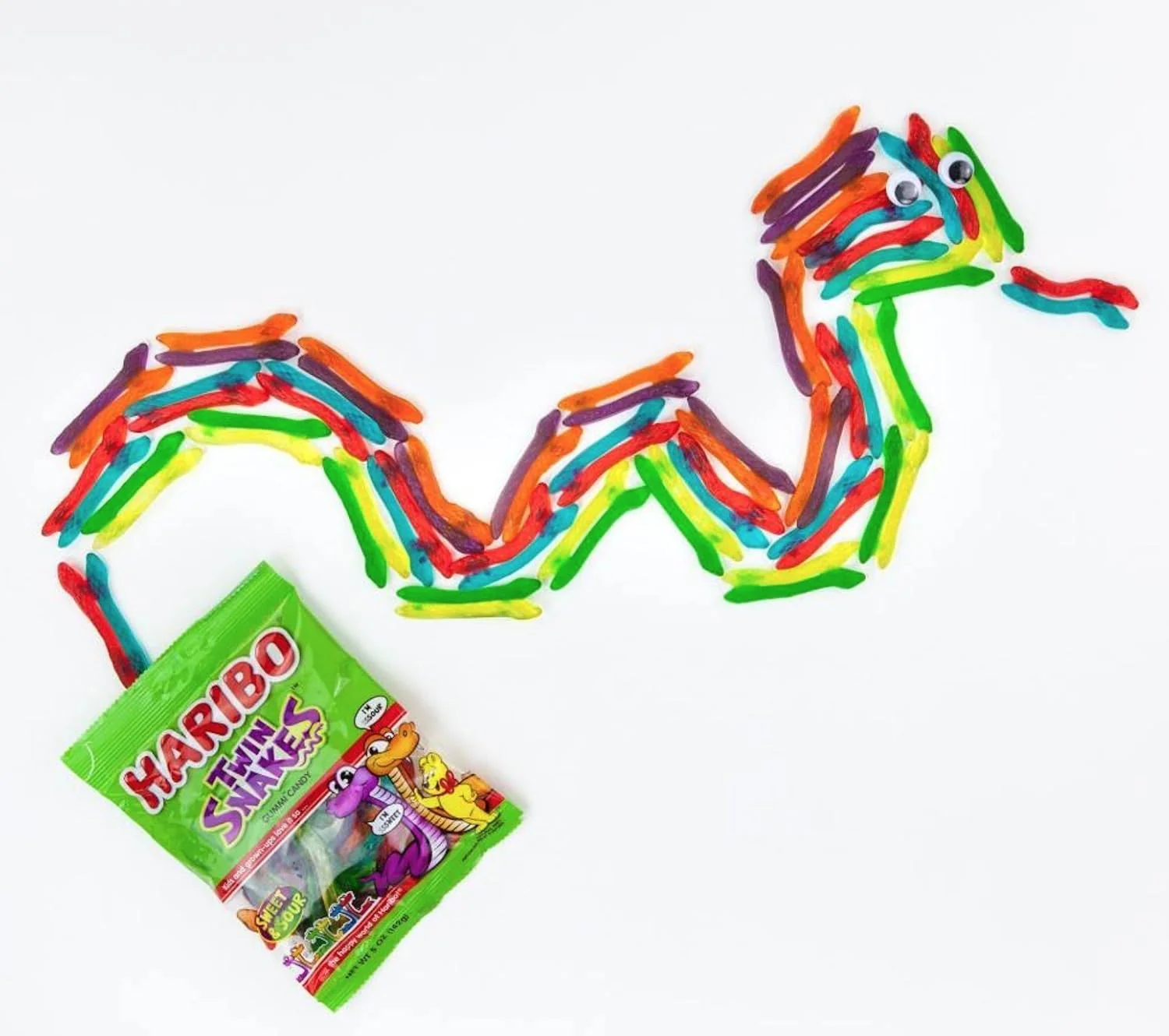 Haribo Twin Snakes Gummies 4Oz (113g) - Image 6