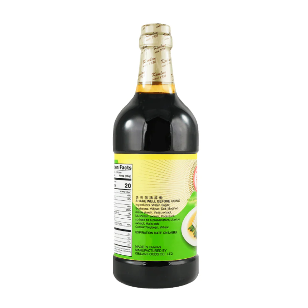 Kimlan Vegetarian Mushroom Oyster Sauce 35 FL Oz (1100 g) - Image 2