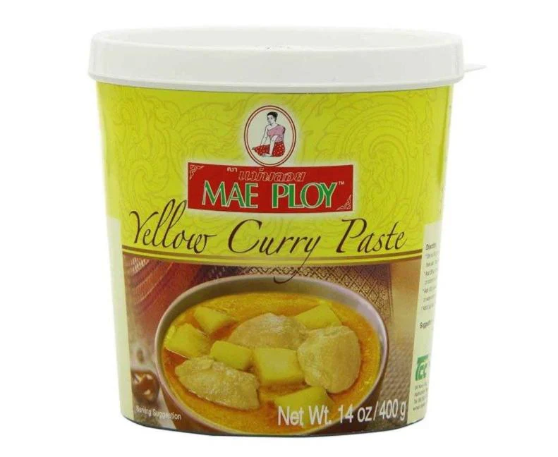 Mae Ploy Yellow Curry Paste 14 Oz (400 g)