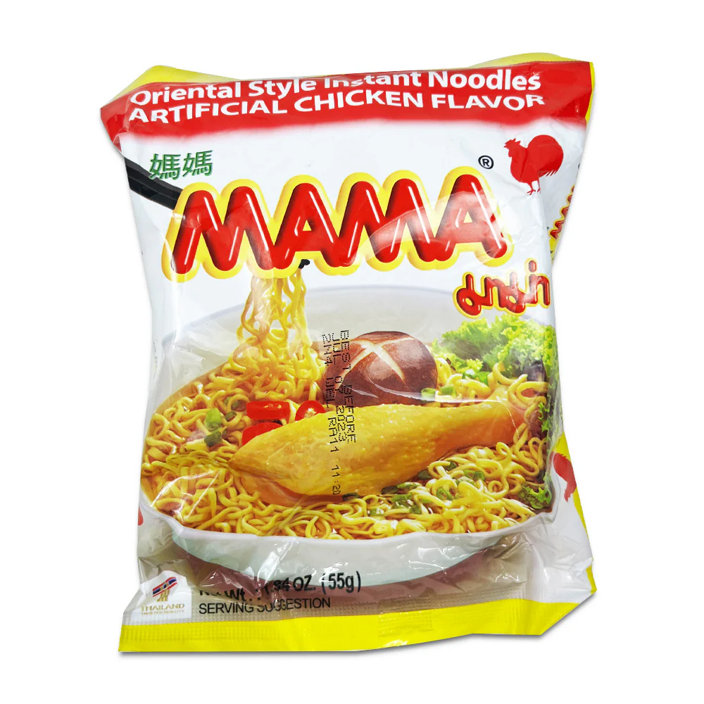 MAMA Artificial Chicken Flavor Oriental Style Noodles 1.94oz (55g)