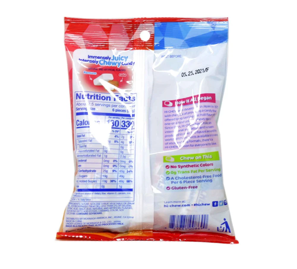 Morinaga Hi-Chew Soda Pop Chewy and Juicy Candy 2.82 Oz (90 g) - Image 2