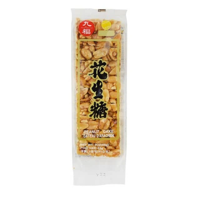 Nice Choice Peanut Cake Candy 3 Oz (85 g) - 九福花生糖