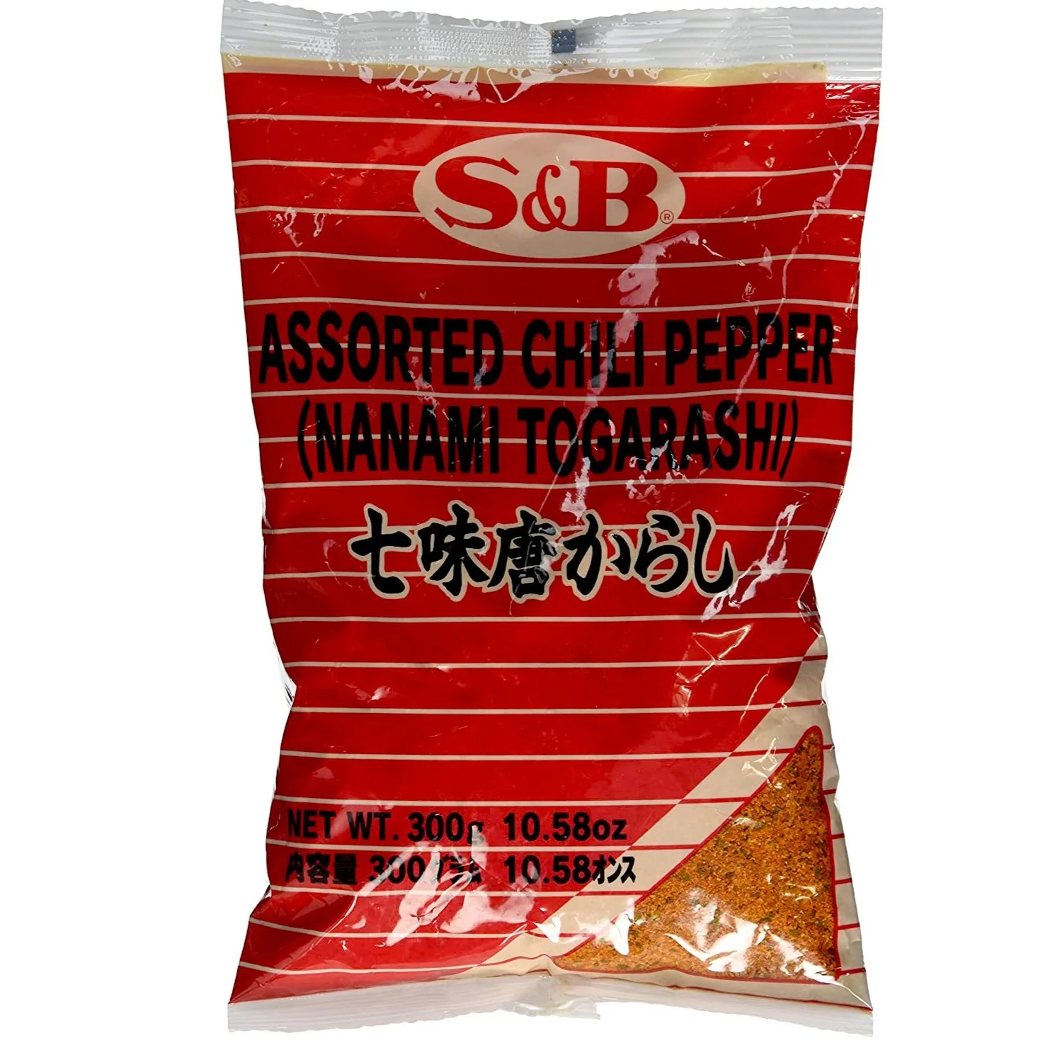 S&B 7 Assorted Chili Pepper | Pepper Spice Mix (Nanami / Shichimi Togarashi) 10.58 Oz (300 g)