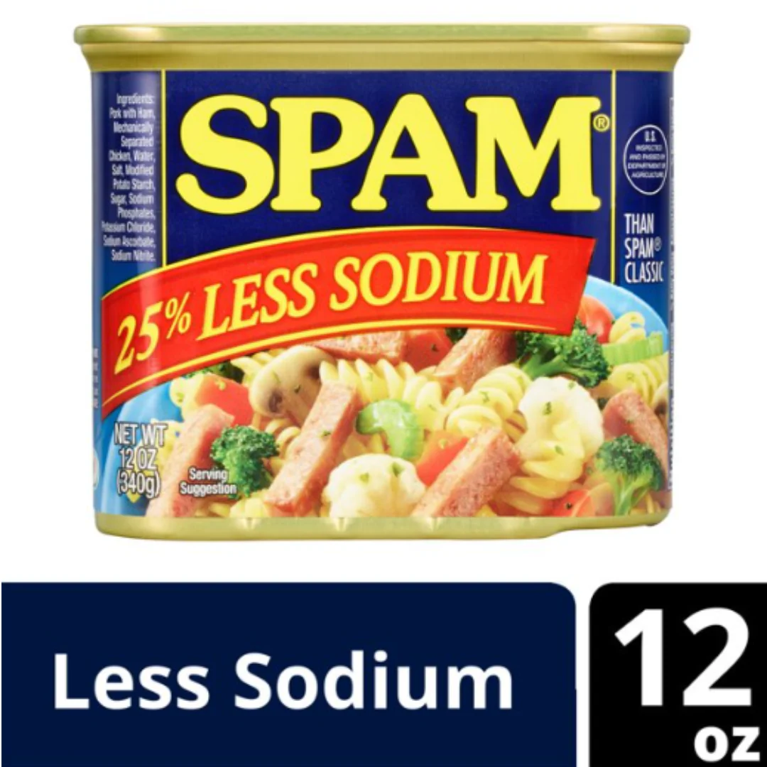 Spam 25% Less Sodium 12oz - Image 2
